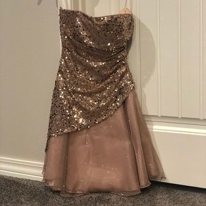 Stunning Sequin Homecoming Dress